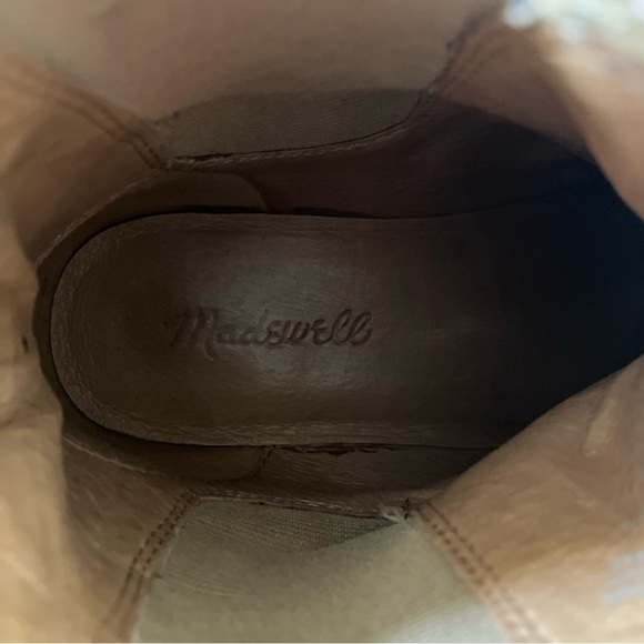 Madewell The Ivy Mini Dot Calf Hair Spotted Chelsea Ankle Boot size 8 - Picture 10 of 12